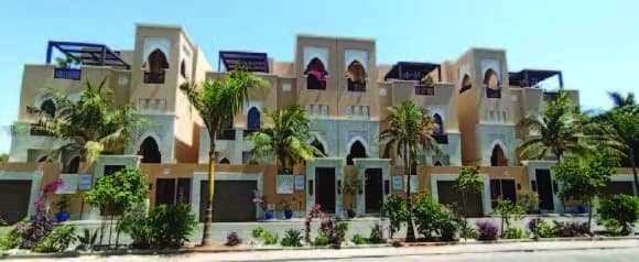Private villas in Jeddah with traditional architectural references